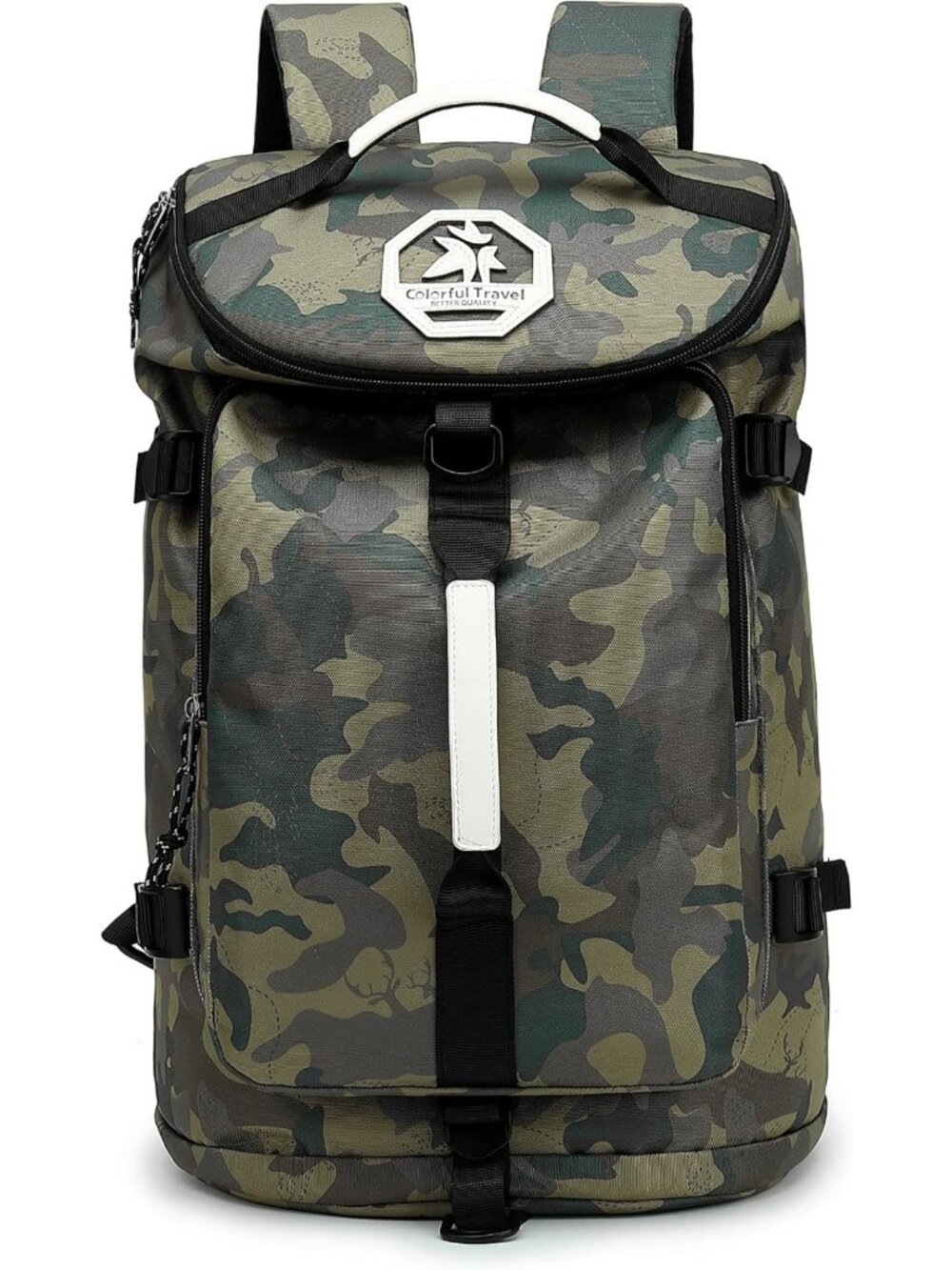 Waterproof Gym Duffel Backpack with Shoe Compartment & 4 Carrying Styles